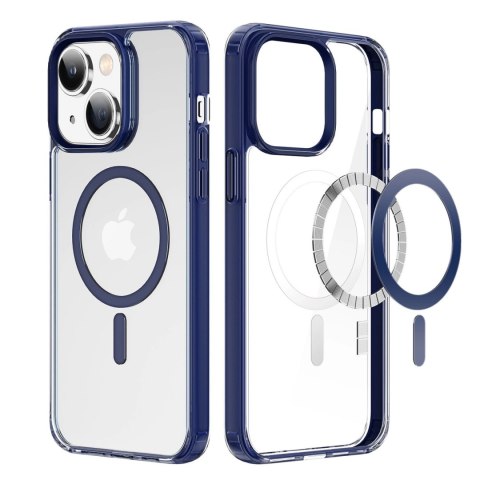 Dux Ducis Clin2 etui iPhone 14 Plus magnetyczny pokrowiec MagSafe niebieskie Dux Ducis Clin2 etui iPhone 14 Plus magnetyczny pokrowiec MagSafe niebieskie