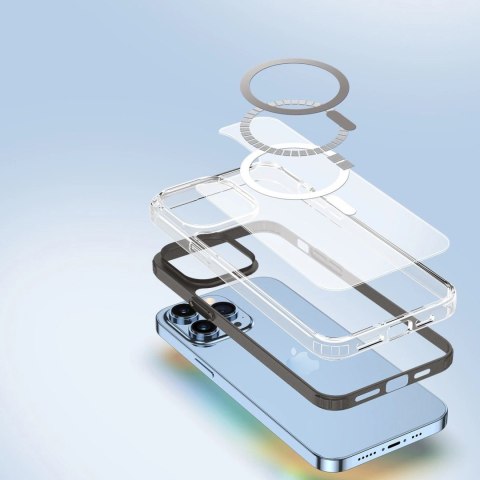 Dux Ducis Clin2 etui iPhone 14 Pro magnetyczny pokrowiec MagSafe niebieskie Dux Ducis Clin2 etui iPhone 14 Pro magnetyczny pokrowiec MagSafe niebieskie