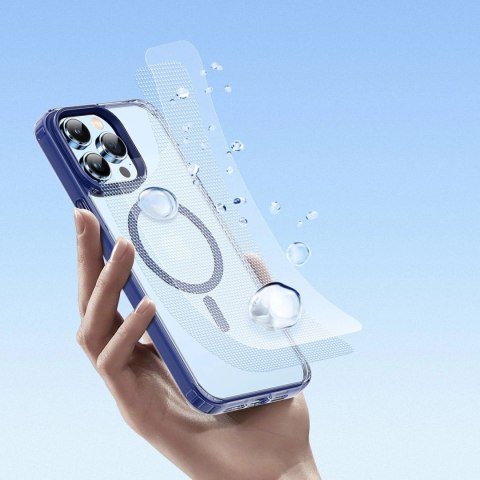Dux Ducis Clin2 etui iPhone 14 Pro magnetyczny pokrowiec MagSafe niebieskie Dux Ducis Clin2 etui iPhone 14 Pro magnetyczny pokrowiec MagSafe niebieskie