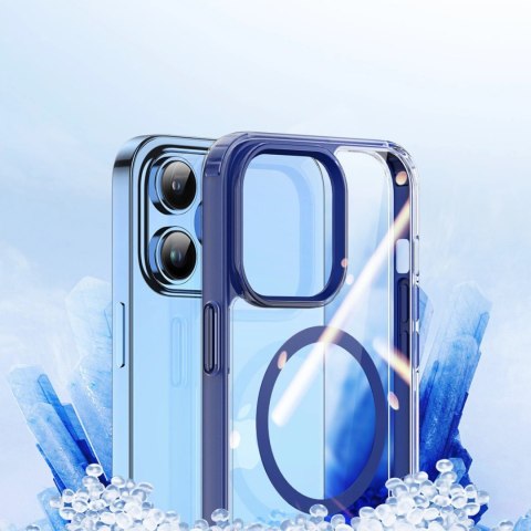 Dux Ducis Clin2 etui iPhone 14 Pro magnetyczny pokrowiec MagSafe niebieskie Dux Ducis Clin2 etui iPhone 14 Pro magnetyczny pokrowiec MagSafe niebieskie