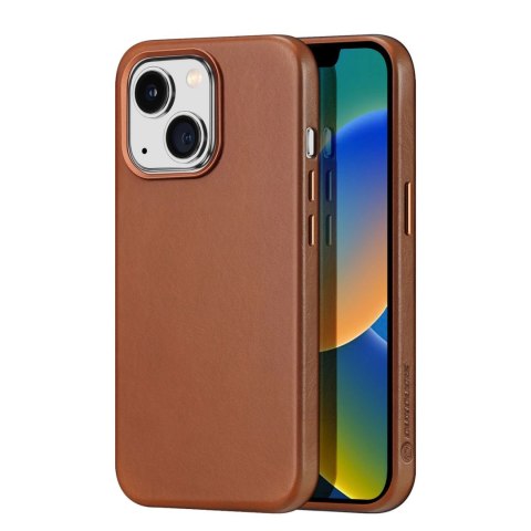 Dux Ducis Naples etui iPhone 14 Plus magnetyczny skórzany pokrowiec MagSafe brązowe Dux Ducis Naples etui iPhone 14 Plus magnetyczny skórzany pokrowiec MagSafe brązowe