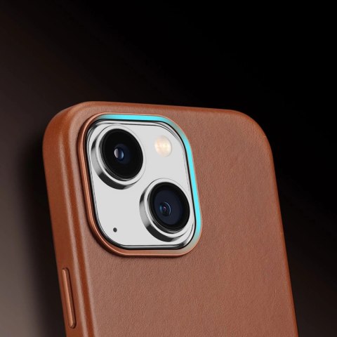 Dux Ducis Naples etui iPhone 14 Plus magnetyczny skórzany pokrowiec MagSafe brązowe Dux Ducis Naples etui iPhone 14 Plus magnetyczny skórzany pokrowiec MagSafe brązowe