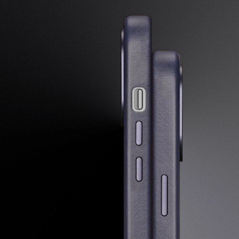 Dux Ducis Naples etui iPhone 14 Plus magnetyczny skórzany pokrowiec MagSafe niebieskie Dux Ducis Naples etui iPhone 14 Plus magnetyczny skórzany pokrowiec MagSafe niebieskie