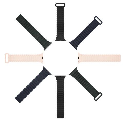 Dux Ducis Strap (Armor Version) pasek Apple Watch Ultra, SE, 9, 8, 7, 6, 5, 4, 3, 2, 1 (49, 45, 44, 42 mm) silikonowa magnetyczn Dux Ducis Strap (Armor Version) pasek Apple Watch Ultra, SE, 9, 8, 7, 6, 5, 4, 3, 2, 1 (49, 45, 44, 42 mm) silikonowa magnetyczn