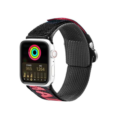 Dux Ducis Strap (Outdoor Version) pasek Apple Watch Ultra, SE, 9, 8, 7, 6, 5, 4, 3, 2, 1 (49, 45, 44, 42 mm) nylonowa opaska bra Dux Ducis Strap (Outdoor Version) pasek Apple Watch Ultra, SE, 9, 8, 7, 6, 5, 4, 3, 2, 1 (49, 45, 44, 42 mm) nylonowa opaska bra