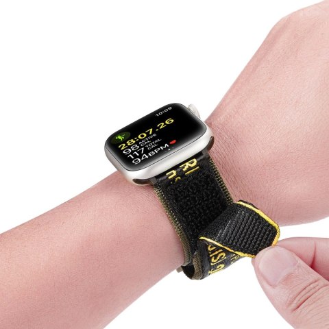 Dux Ducis Strap (Outdoor Version) pasek Apple Watch Ultra, SE, 9, 8, 7, 6, 5, 4, 3, 2, 1 (49, 45, 44, 42 mm) nylonowa opaska bra Dux Ducis Strap (Outdoor Version) pasek Apple Watch Ultra, SE, 9, 8, 7, 6, 5, 4, 3, 2, 1 (49, 45, 44, 42 mm) nylonowa opaska bra