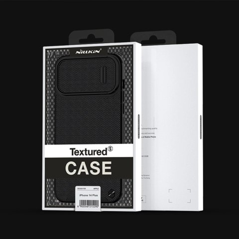 Nillkin Textured S Case etui iPhone 14 Pro Max pancerny pokrowiec z osłoną na aparat ciemnozielone Nillkin Textured S Case etui iPhone 14 Pro Max pancerny pokrowiec z osłoną na aparat ciemnozielone