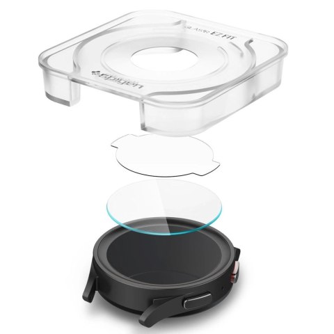 Szkło hartowane Spigen Glas.tR EZ Fit na Samsung Galaxy Watch 5 Pro (45 mm) - 2 szt.