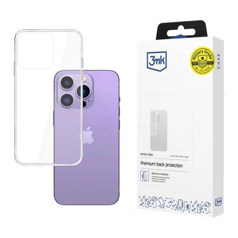 Etui 3mk Armor Case na iPhone 14 Pro Max - przezroczyste Etui 3mk Armor Case na iPhone 14 Pro Max - przezroczyste