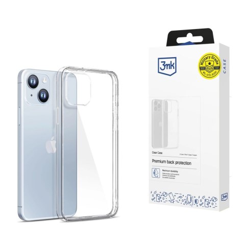 Etui 3mk Clear Case na iPhone 14 Plus - przezroczyste Etui 3mk Clear Case na iPhone 14 Plus - przezroczyste