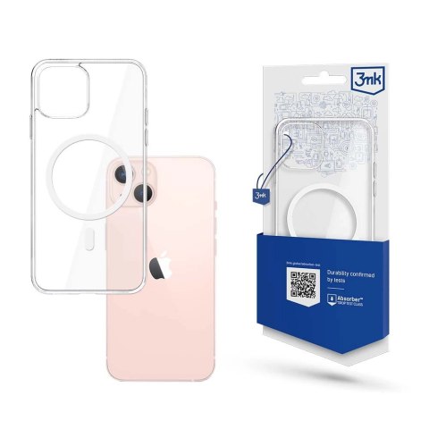 Etui 3mk Mag Case z MagSafe na iPhone 14 - przezroczyste Etui 3mk Mag Case z MagSafe na iPhone 14 - przezroczyste
