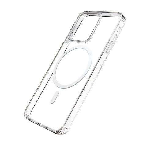 Etui 3mk Mag Case z MagSafe na iPhone 14 - przezroczyste Etui 3mk Mag Case z MagSafe na iPhone 14 - przezroczyste