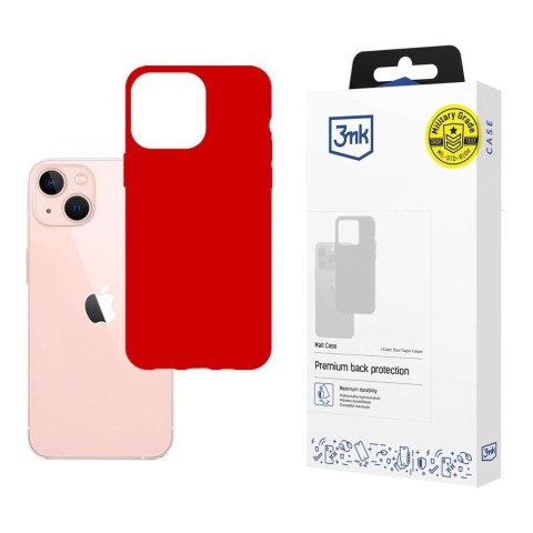 Etui 3mk Matt Case na iPhone 14 Plus - czerwone Etui 3mk Matt Case na iPhone 14 Plus - czerwone
