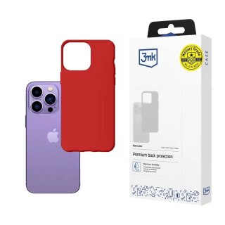 Etui 3mk Matt Case na iPhone 14 Pro - czerwone