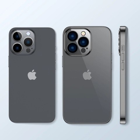 Joyroom 14Q Case etui do iPhone 14 Pro obudowa pokrowiec z metaliczną ramką czarny (JR-14Q2-black) Joyroom 14Q Case etui do iPhone 14 Pro obudowa pokrowiec z metaliczną ramką czarny (JR-14Q2-black)
