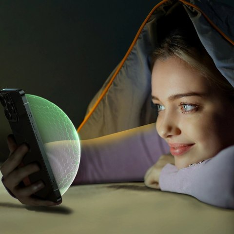 Joyroom Knight zielone szkło do iPhone 14 Pro Max z filtrem Anti Blue Light na cały ekran (JR-G04) Joyroom Knight zielone szkło do iPhone 14 Pro Max z filtrem Anti Blue Light na cały ekran (JR-G04)