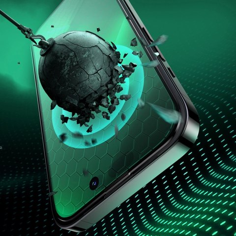 Joyroom Knight zielone szkło do iPhone 14 Pro Max z filtrem Anti Blue Light na cały ekran (JR-G04) Joyroom Knight zielone szkło do iPhone 14 Pro Max z filtrem Anti Blue Light na cały ekran (JR-G04)