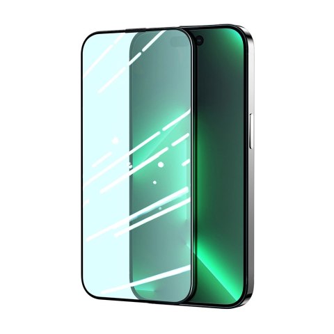 Joyroom Knight zielone szkło do iPhone 14 Pro z filtrem Anti Blue Light na cały ekran (JR-G02) Joyroom Knight zielone szkło do iPhone 14 Pro z filtrem Anti Blue Light na cały ekran (JR-G02)