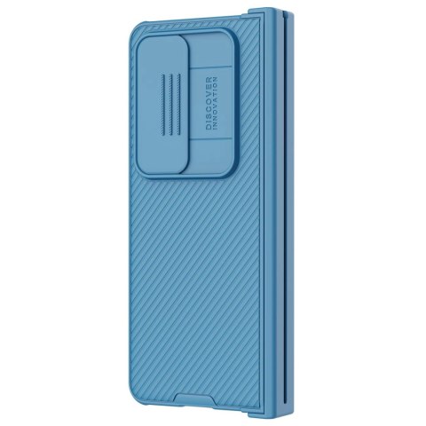 Nillkin CamShield Pro Case (simple) etui Samsung Galaxy Z Fold 4 pokrowiec z osłoną na aparat niebieskie Nillkin CamShield Pro Case (simple) etui Samsung Galaxy Z Fold 4 pokrowiec z osłoną na aparat niebieskie