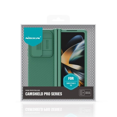 Nillkin CamShield Pro Case (simple) etui Samsung Galaxy Z Fold 4 pokrowiec z osłoną na aparat niebieskie Nillkin CamShield Pro Case (simple) etui Samsung Galaxy Z Fold 4 pokrowiec z osłoną na aparat niebieskie