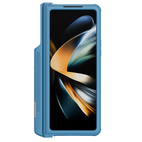 Nillkin CamShield Pro Case (suit) etui Samsung Galaxy Z Fold 4 pokrowiec z osłoną na aparat podstawka niebieskie Nillkin CamShield Pro Case (suit) etui Samsung Galaxy Z Fold 4 pokrowiec z osłoną na aparat podstawka niebieskie