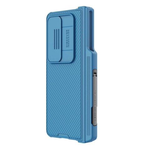 Nillkin CamShield Pro Case (suit) etui Samsung Galaxy Z Fold 4 pokrowiec z osłoną na aparat podstawka niebieskie Nillkin CamShield Pro Case (suit) etui Samsung Galaxy Z Fold 4 pokrowiec z osłoną na aparat podstawka niebieskie