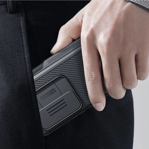 Nillkin CamShield Pro Case (suit) etui Samsung Galaxy Z Fold 4 pokrowiec z osłoną na aparat podstawka niebieskie Nillkin CamShield Pro Case (suit) etui Samsung Galaxy Z Fold 4 pokrowiec z osłoną na aparat podstawka niebieskie