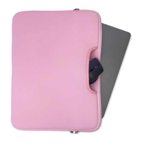 Torba na laptopa 15,6'' uniwersalna - różowa Torba na laptopa 15,6'' uniwersalna - różowa