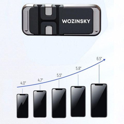 Wozinsky uchwyt na telefon magnetyczny z organizerem do kabli (WMCDO-B1) Wozinsky uchwyt na telefon magnetyczny z organizerem do kabli (WMCDO-B1)