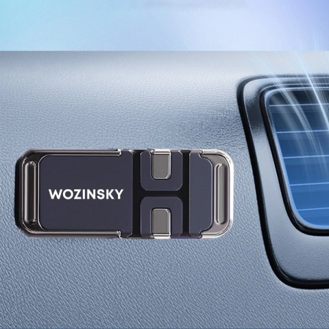 Wozinsky uchwyt na telefon magnetyczny z organizerem do kabli (WMCDO-B1) Wozinsky uchwyt na telefon magnetyczny z organizerem do kabli (WMCDO-B1)