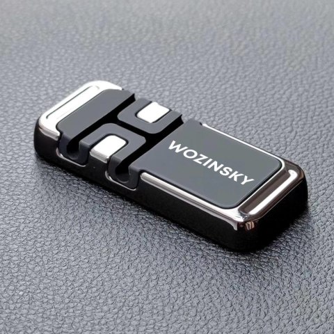 Wozinsky uchwyt na telefon magnetyczny z organizerem do kabli (WMCDO-B1) Wozinsky uchwyt na telefon magnetyczny z organizerem do kabli (WMCDO-B1)