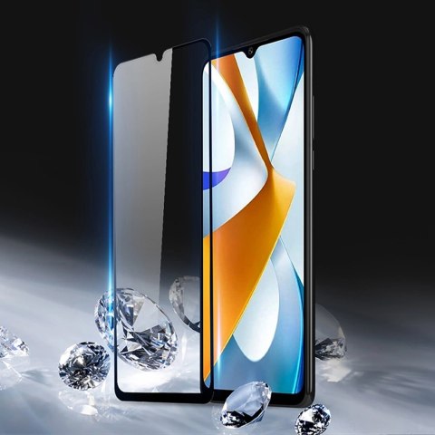 Dux Ducis 9D Tempered Glass szkło hartowane Xiaomi Poco C40 9H z czarną ramką Dux Ducis 9D Tempered Glass szkło hartowane Xiaomi Poco C40 9H z czarną ramką