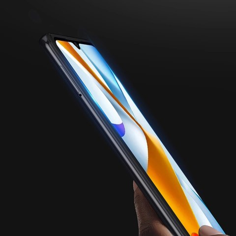 Dux Ducis 9D Tempered Glass szkło hartowane Xiaomi Poco C40 9H z czarną ramką Dux Ducis 9D Tempered Glass szkło hartowane Xiaomi Poco C40 9H z czarną ramką