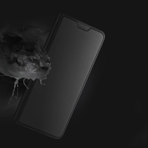 Dux Ducis Skin Pro etui Sony Xperia 5 IV pokrowiec z klapką portfel na kartę podstawka czarne Dux Ducis Skin Pro etui Sony Xperia 5 IV pokrowiec z klapką portfel na kartę podstawka czarne