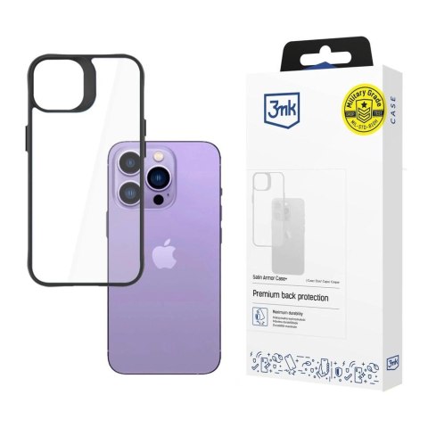 Etui 3mk Satin Armor Case+ na iPhone 14 Pro - przezroczyste Etui 3mk Satin Armor Case+ na iPhone 14 Pro - przezroczyste