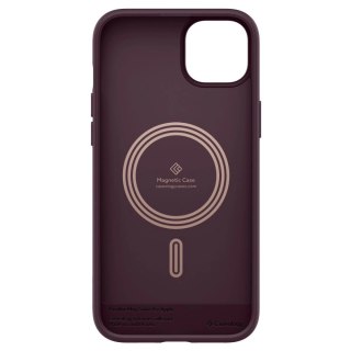 Etui Caseology Parallax Mag z MagSafe na iPhone 14 Plus - burgundowe