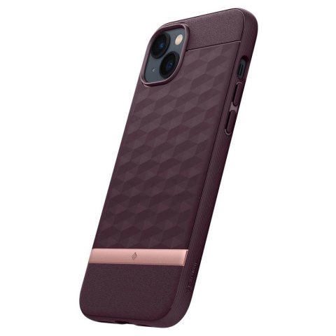Etui Caseology Parallax Mag z MagSafe na iPhone 14 Plus - burgundowe