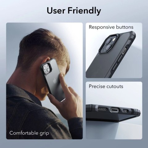 Etui ESR Air Armor na iPhone 14 Plus - matowo-czarne Etui ESR Air Armor na iPhone 14 Plus - matowo-czarne