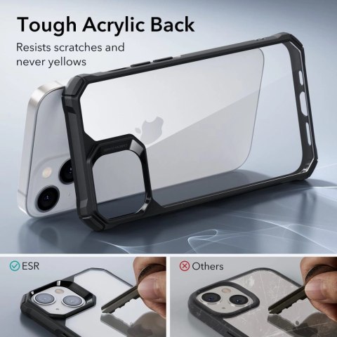 Etui ESR Air Armor na iPhone 14 Plus - przezroczysto-czarne Etui ESR Air Armor na iPhone 14 Plus - przezroczysto-czarne