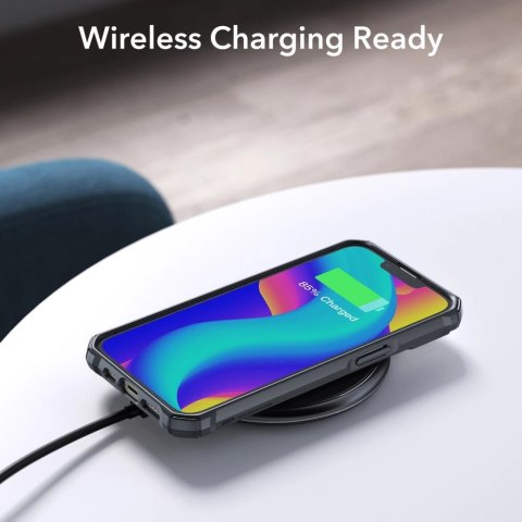 Etui ESR Air Armor na iPhone 14 Plus - przezroczysto-czarne Etui ESR Air Armor na iPhone 14 Plus - przezroczysto-czarne