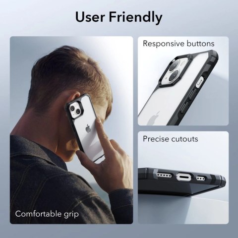 Etui ESR Air Armor na iPhone 14 Plus - przezroczysto-czarne Etui ESR Air Armor na iPhone 14 Plus - przezroczysto-czarne
