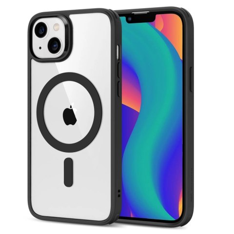 Etui ESR Classic Hybrid Halolock z MagSafe na iPhone 14 Plus - przezroczysto-czarne Etui ESR Classic Hybrid Halolock z MagSafe na iPhone 14 Plus - przezroczysto-czarne
