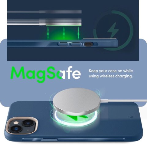 Etui Spigen Cyrill Ultra Color Mag z MagSafe na iPhone 14 Plus - granatowe Etui Spigen Cyrill Ultra Color Mag z MagSafe na iPhone 14 Plus - granatowe