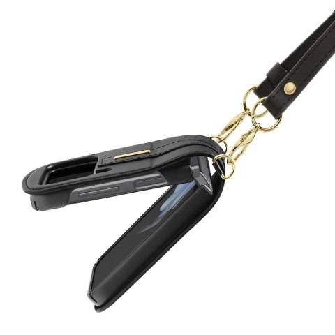 Etui Spigen Linear Calin na Samsung Galaxy Z Flip 4 - czarne Etui Spigen Linear Calin na Samsung Galaxy Z Flip 4 - czarne