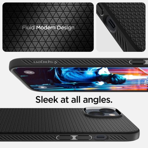 Etui Spigen Liquid Air na iPhone 14 Plus - czarny mat