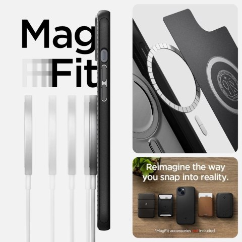 Etui Spigen Mag Armor na iPhone 14 Plus - czarny mat Etui Spigen Mag Armor na iPhone 14 Plus - czarny mat