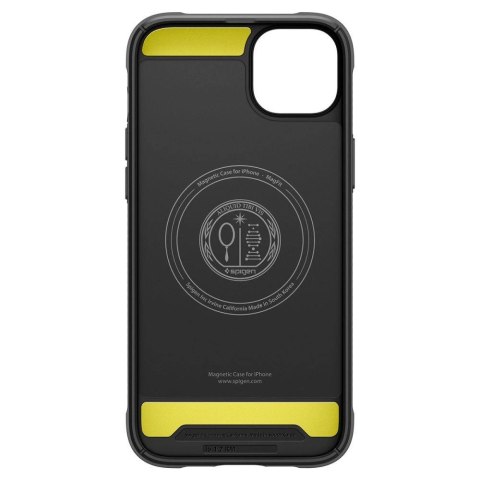 Etui Spigen Rugged Armor Mag z MagSafe na iPhone 14 Plus - czarny mat Etui Spigen Rugged Armor Mag z MagSafe na iPhone 14 Plus - czarny mat