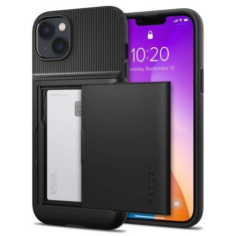 Etui Spigen Slim Armor CS na iPhone 14 Plus - czarne Etui Spigen Slim Armor CS na iPhone 14 Plus - czarne