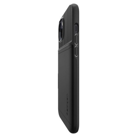 Etui Spigen Slim Armor CS na iPhone 14 Plus - czarne Etui Spigen Slim Armor CS na iPhone 14 Plus - czarne