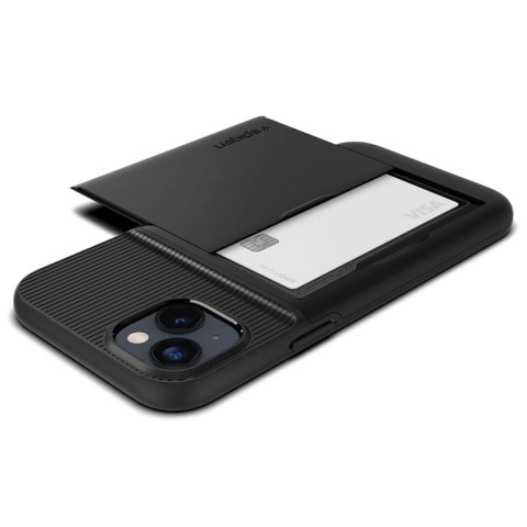 Etui Spigen Slim Armor CS na iPhone 14 Plus - czarne Etui Spigen Slim Armor CS na iPhone 14 Plus - czarne